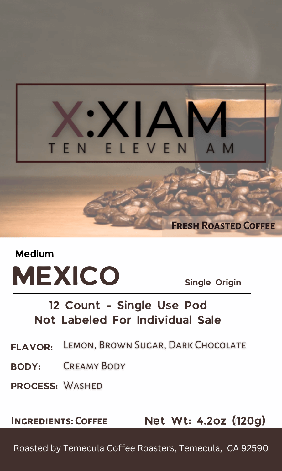 Mexico - Single-Use Coffee Pods | Medium Roast