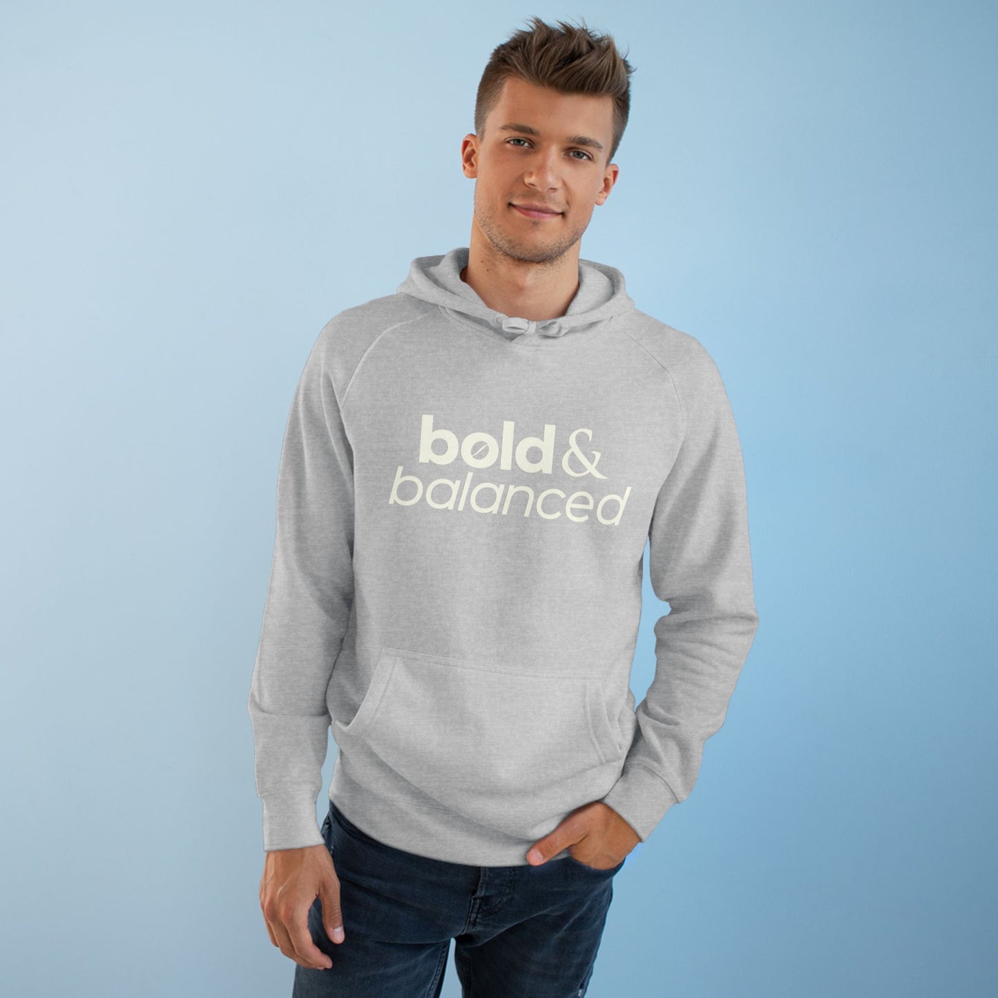 Bold & Balanced Unisex Hoodie | Everyday Collection | Ten Eleven AM