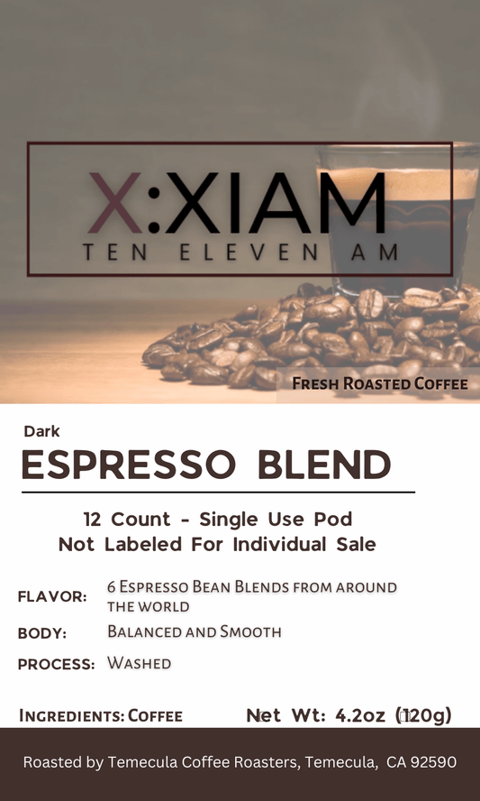 Espresso Blend - Coffee Pods | Dark Roast
