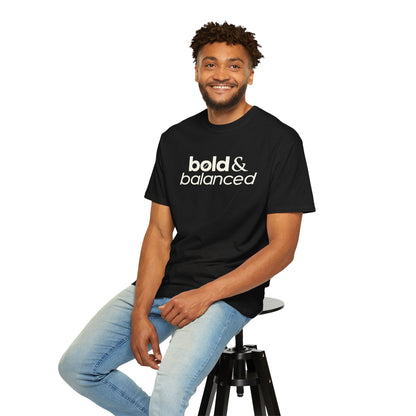 Bold & Balanced Unisex T-Shirt | Everyday Collection | Ten Eleven AM