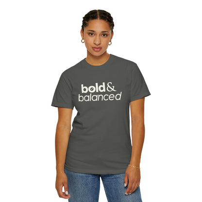 Bold & Balanced Unisex T-Shirt | Everyday Collection | Ten Eleven AM