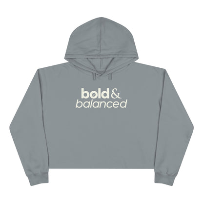 Bold & Balanced Cropped Hoodie | XXIAM Everyday Collection