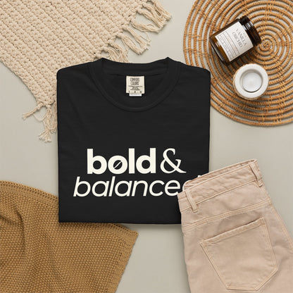 Bold & Balanced Unisex T-Shirt | Everyday Collection | Ten Eleven AM