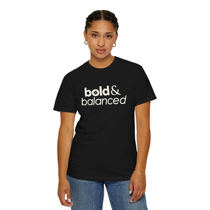 Bold & Balanced Unisex T-Shirt | Everyday Collection | Ten Eleven AM