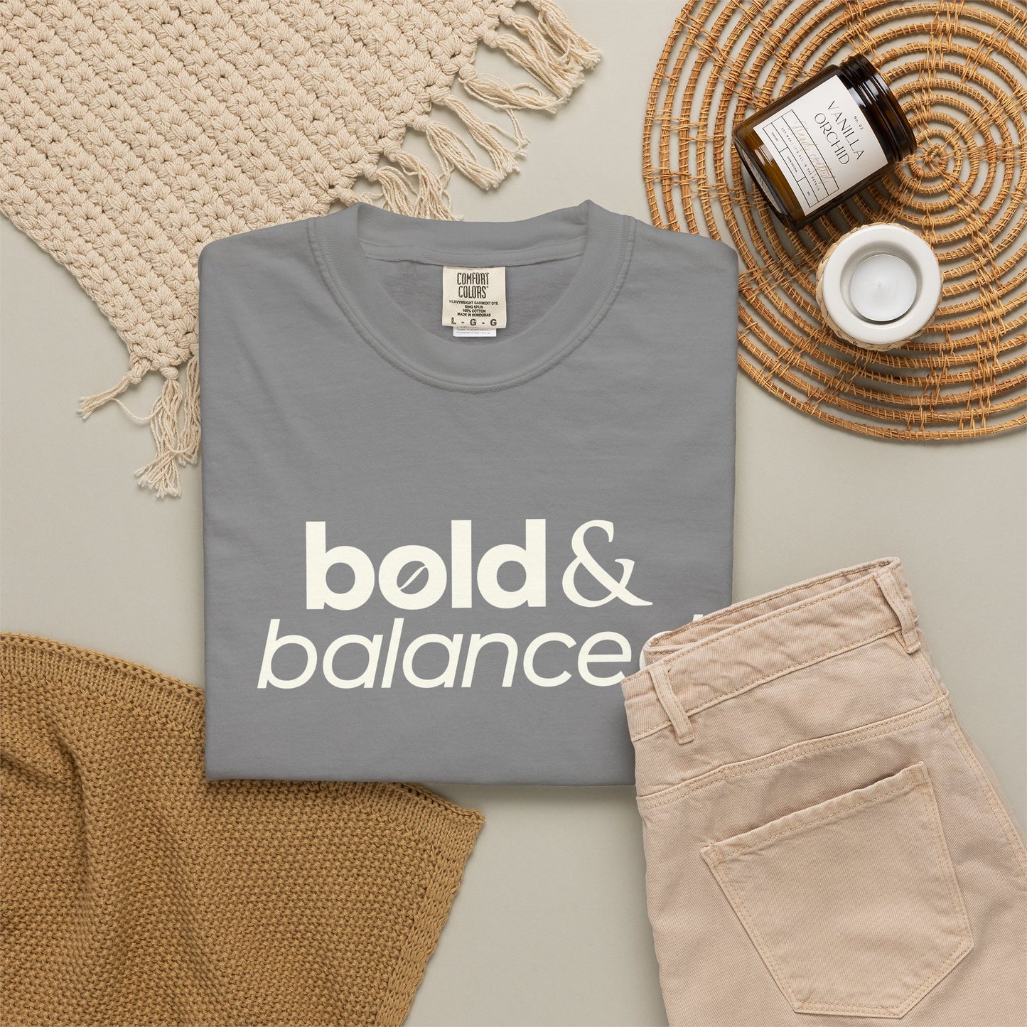 Bold & Balanced Unisex T-Shirt | Everyday Collection | Ten Eleven AM