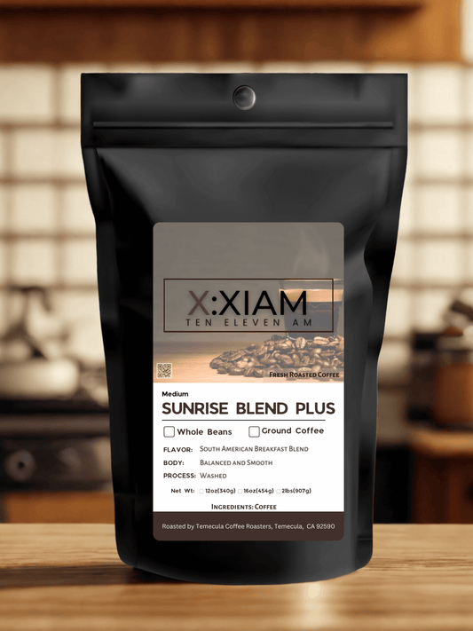 Sunrise Blend Plus - Medium (Extra Caffeine)